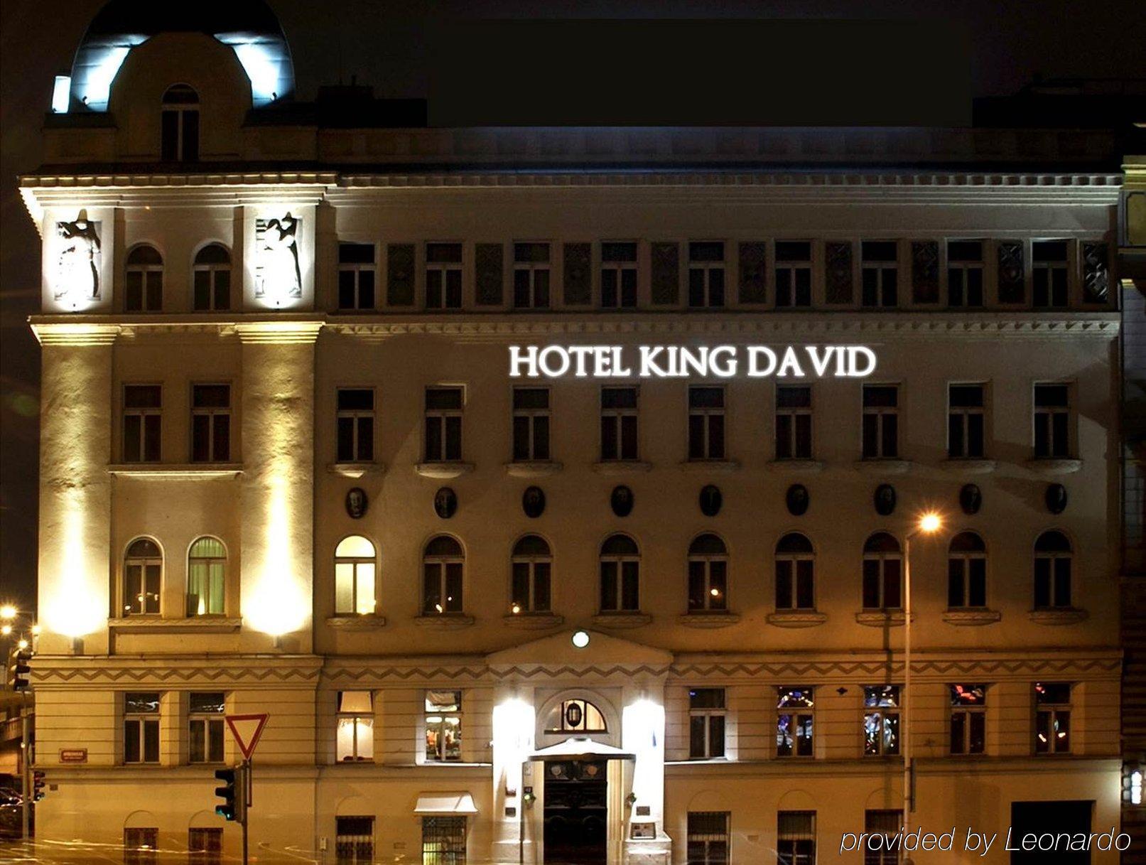 Kosher Hotel King David Prag Exteriör bild